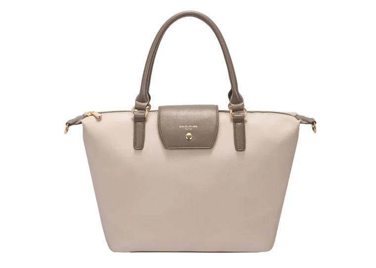 DAVID JONESUnisex Omuz Çantası Vizon