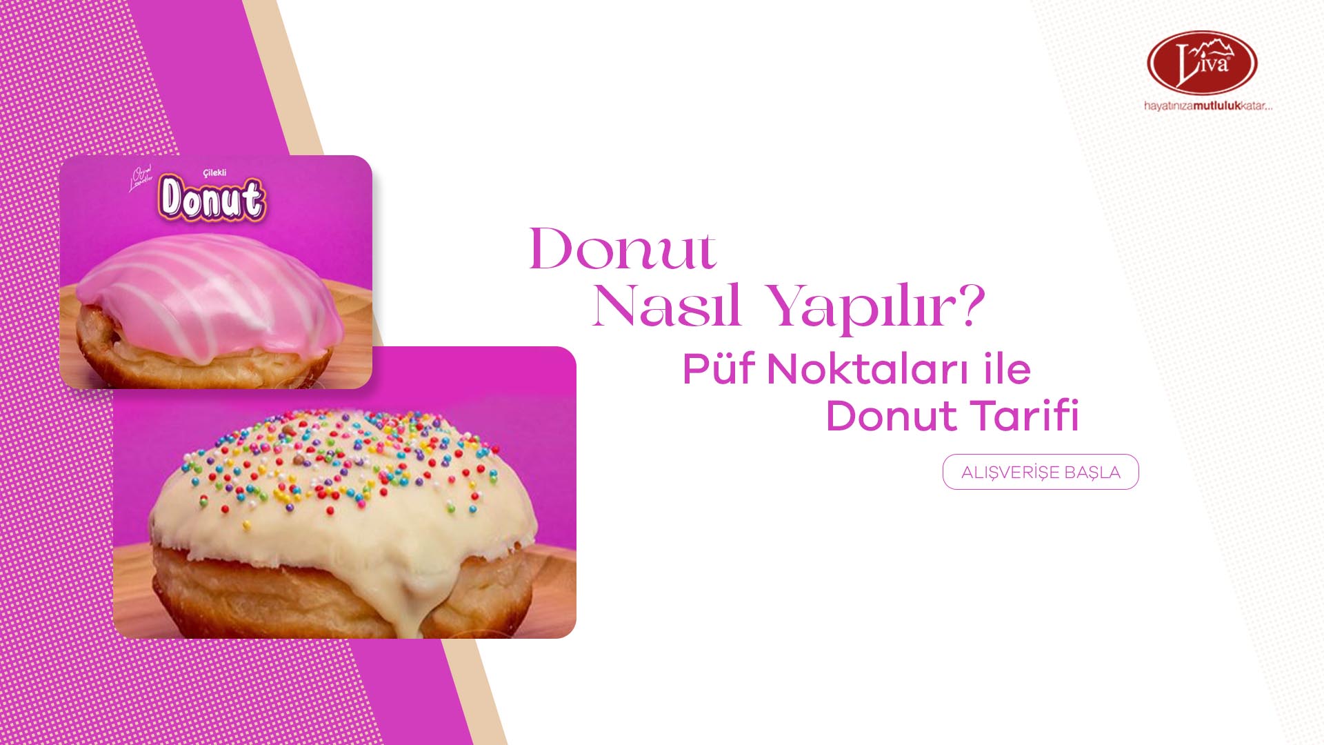 donut nasıl yapılır