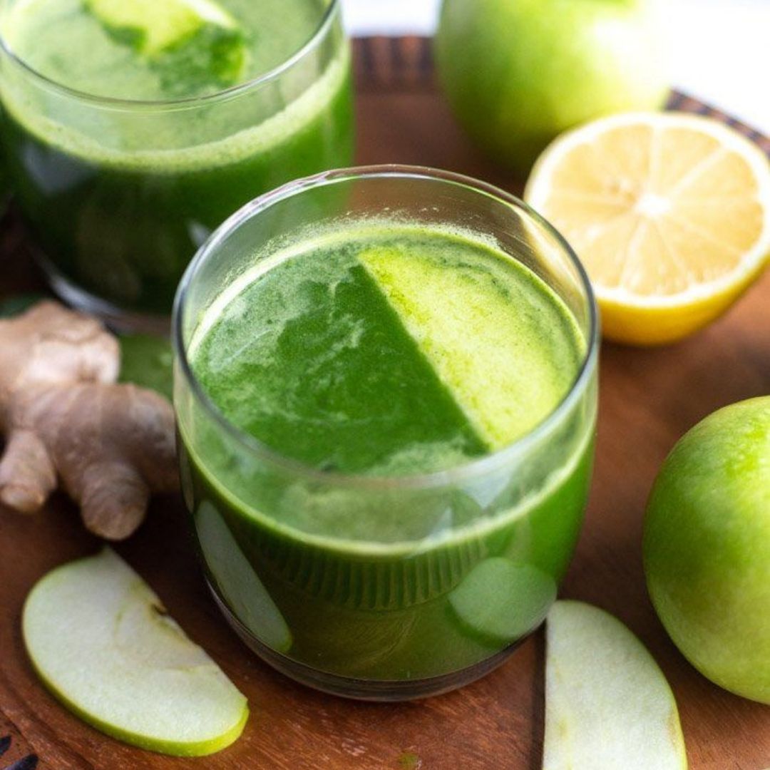 yeşil ginger shot