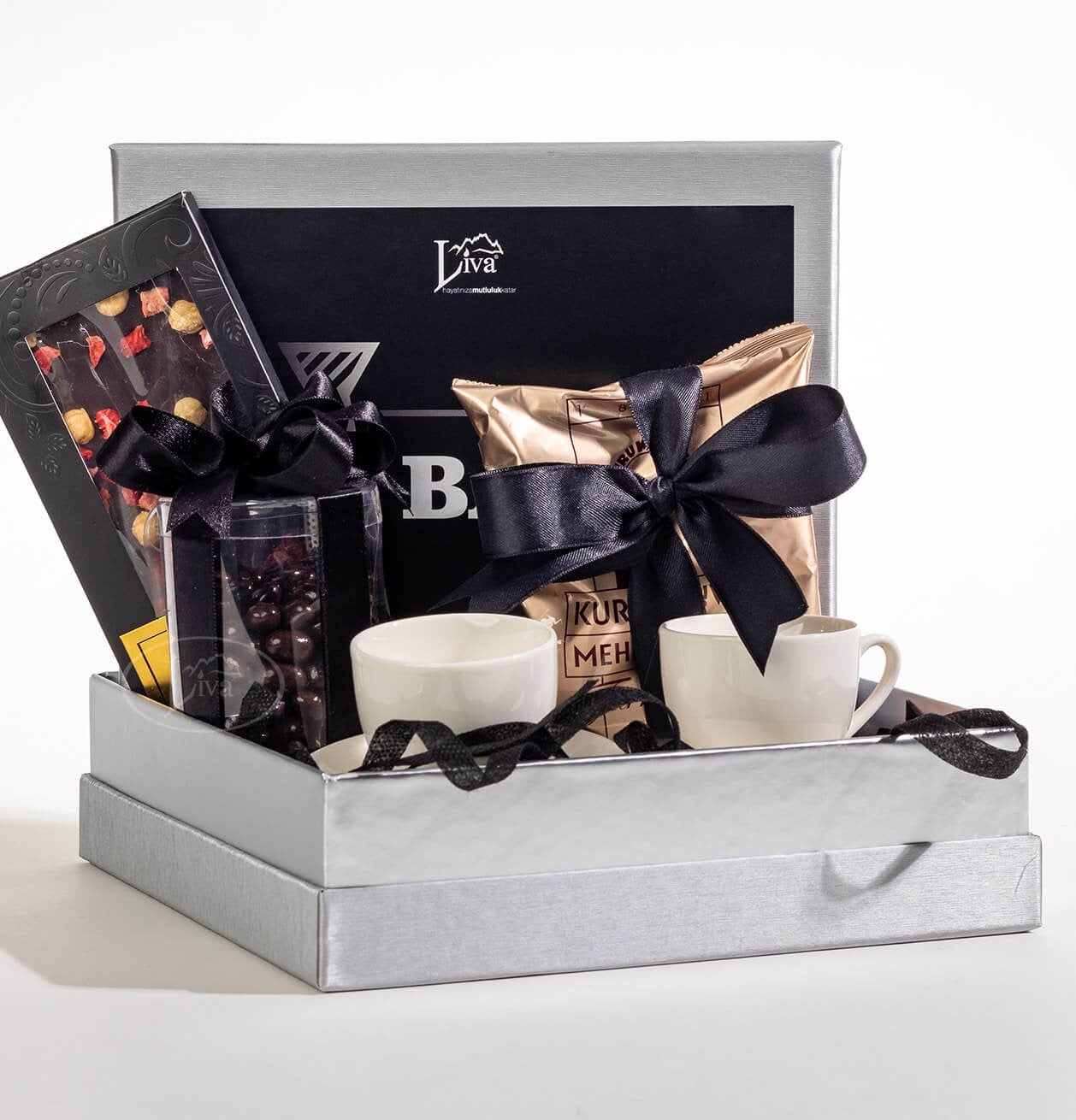 Babalar Günü Gümüş Hediye Kutusu