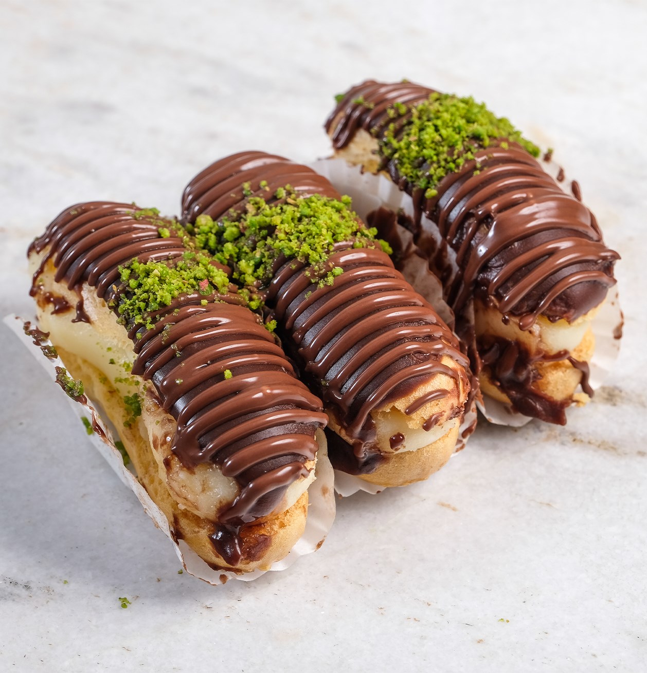 Beyaz Kremalı Ekler