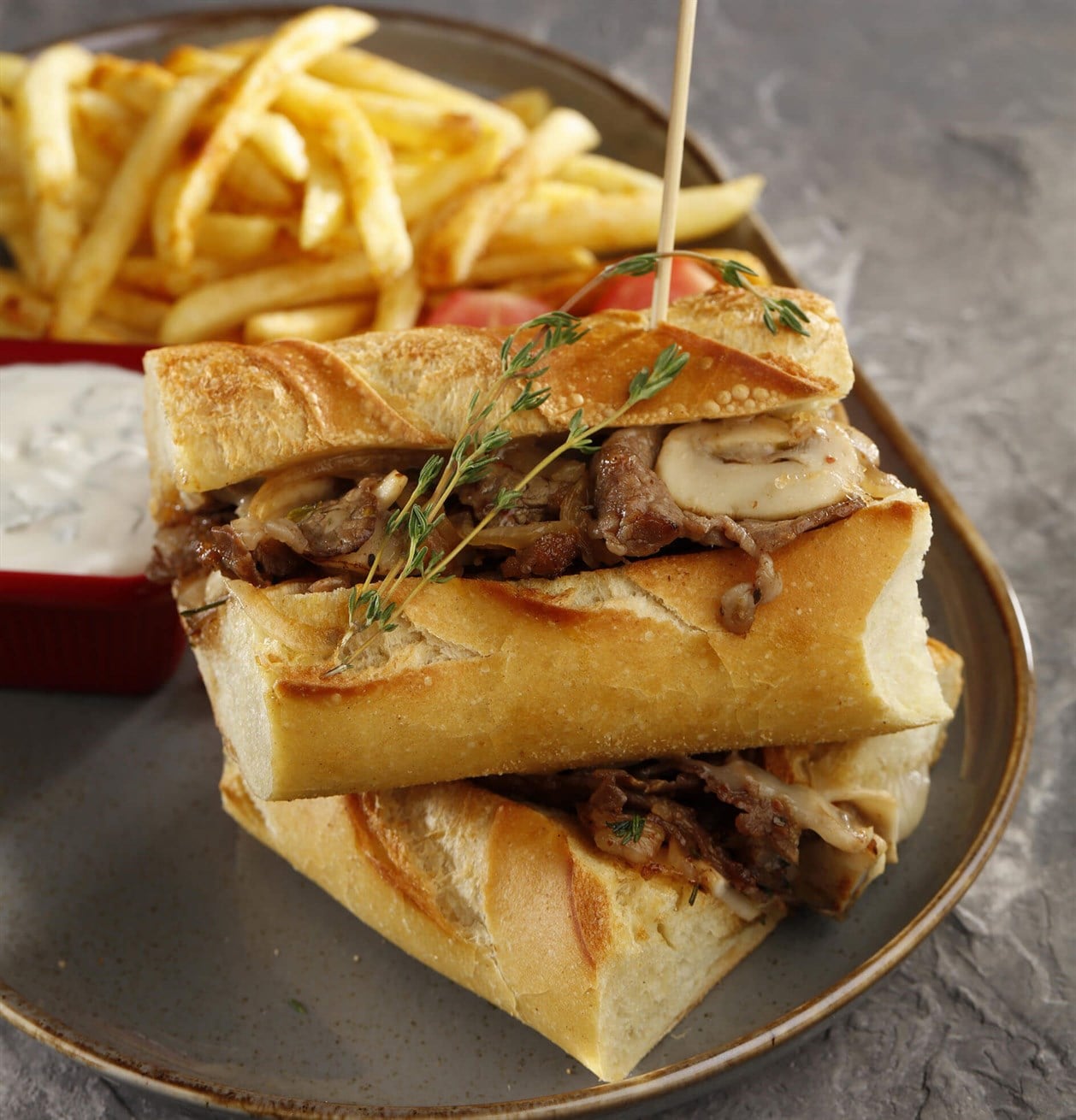 Cheese Steak Sandviç