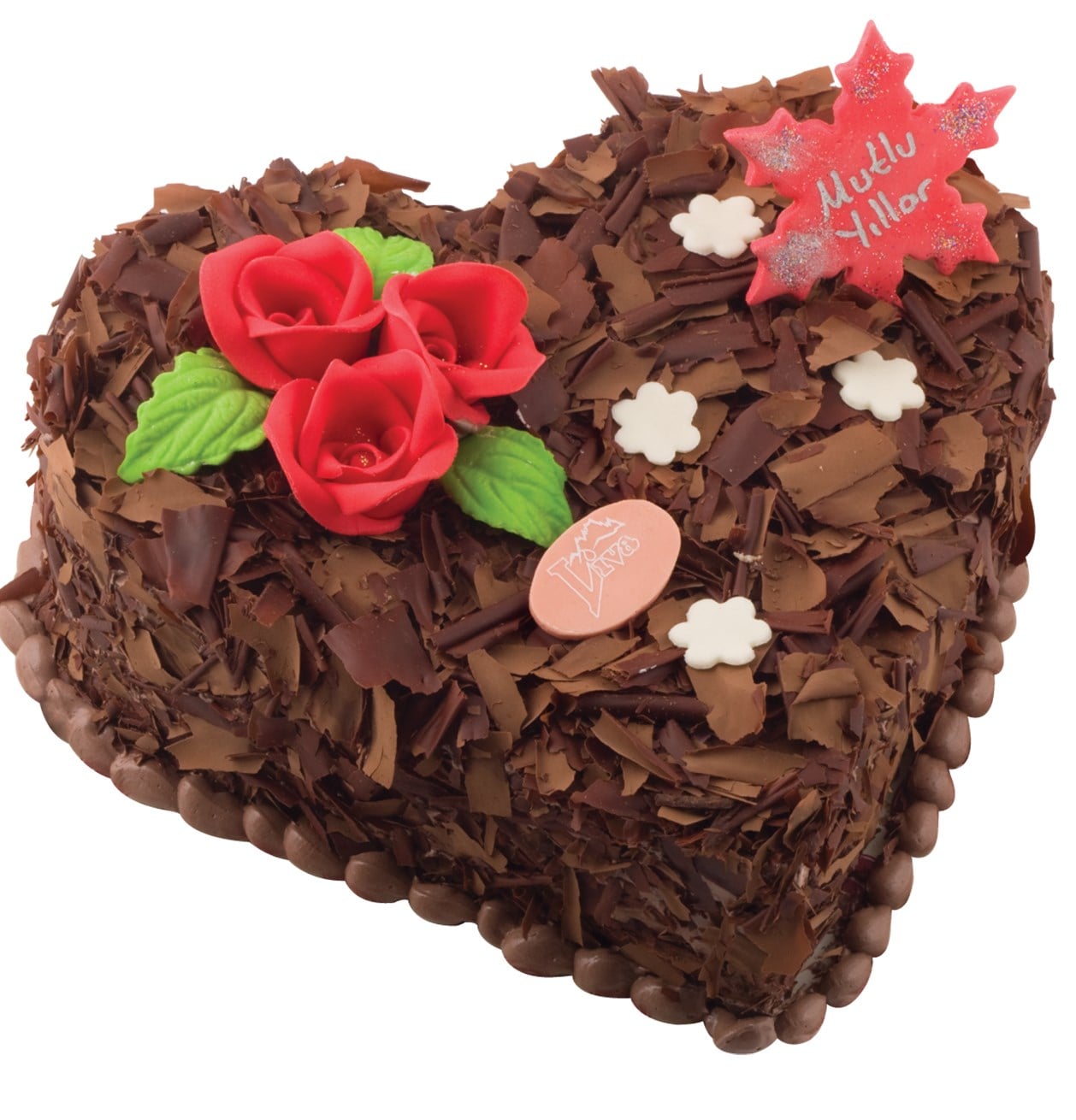 Çikolata Kalp Pasta