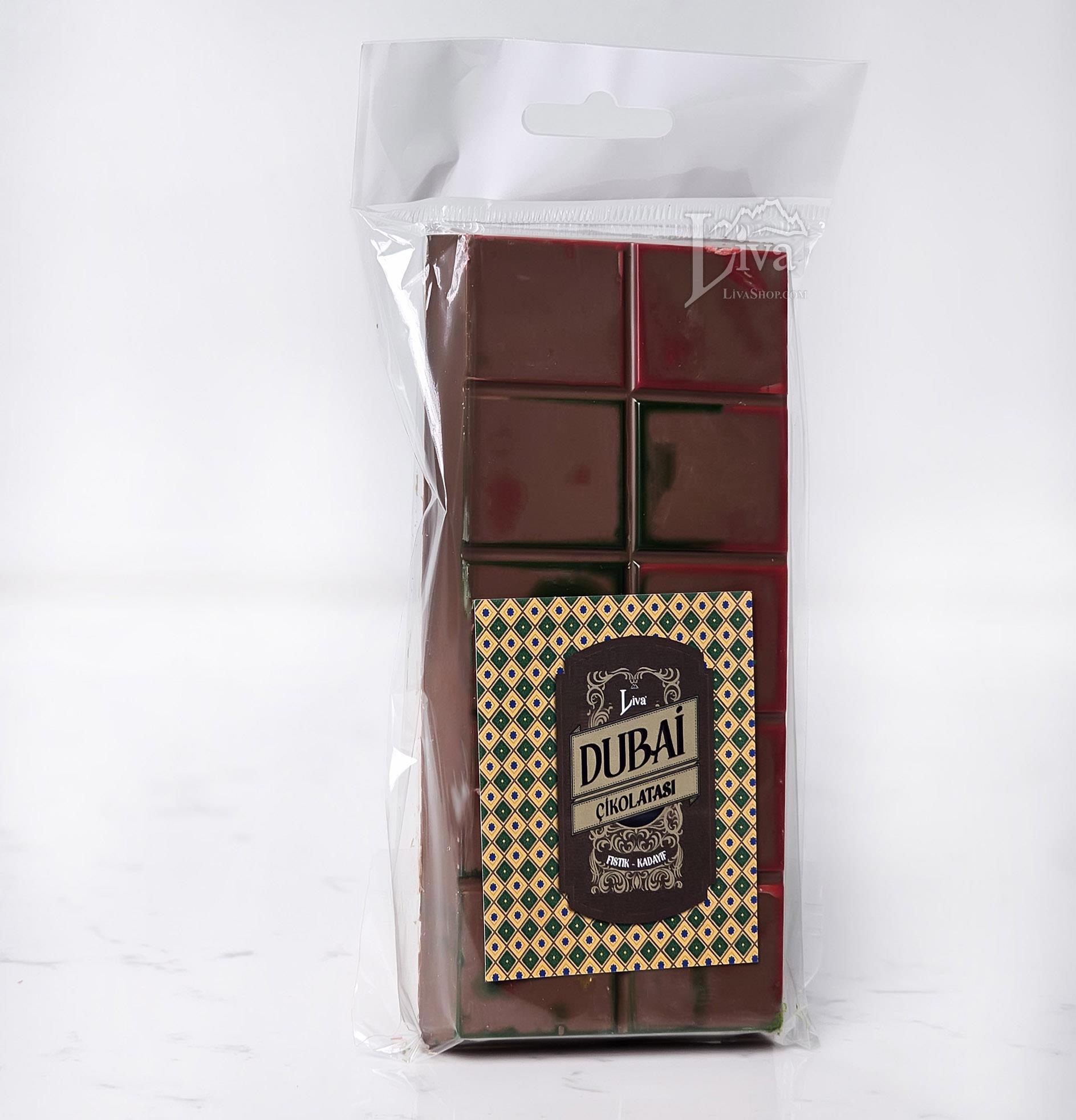 Dubai Çikolatası Tablet Boy 180 Gr