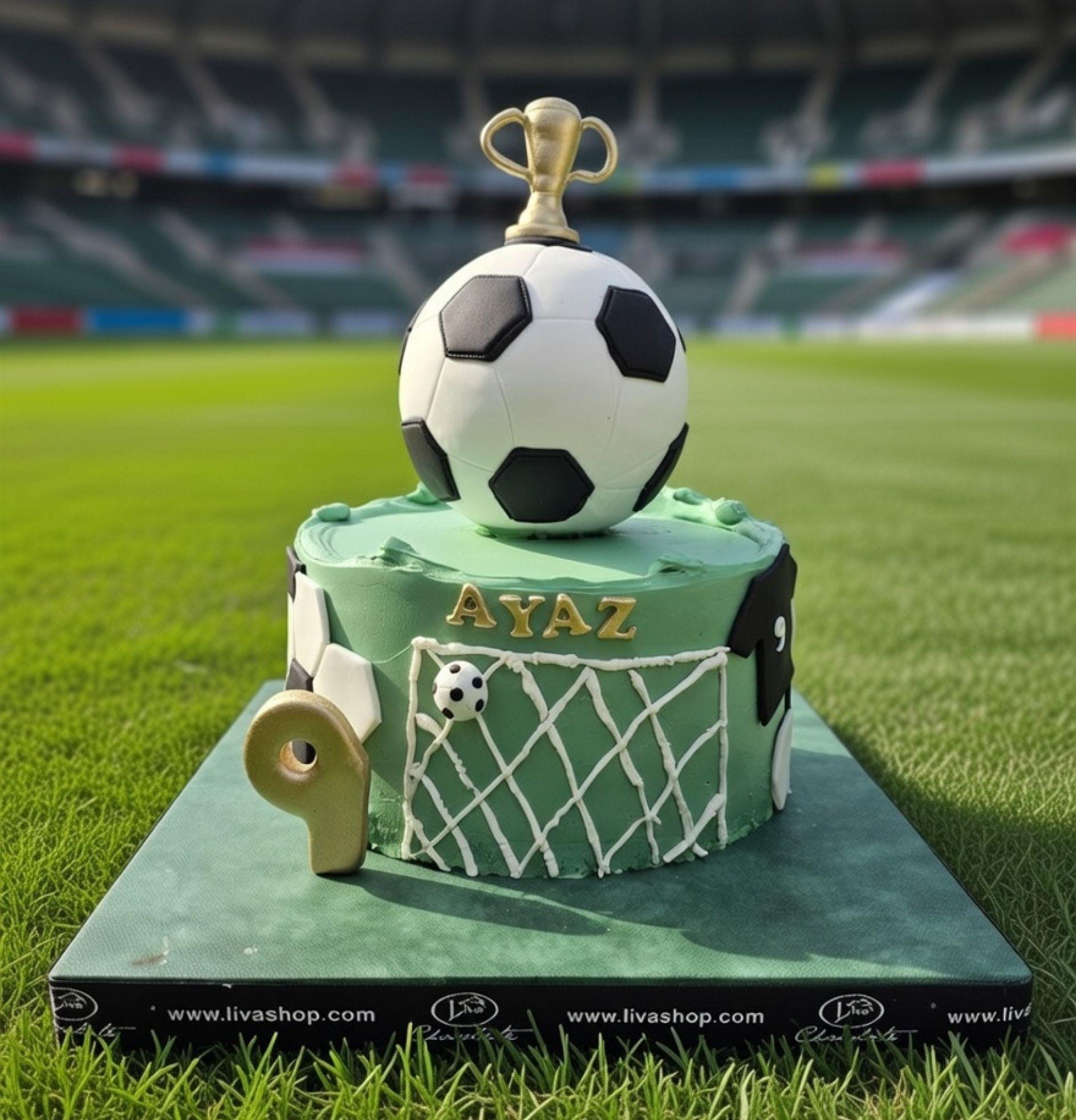 Gol Makinesi Doğum Günü Pastası