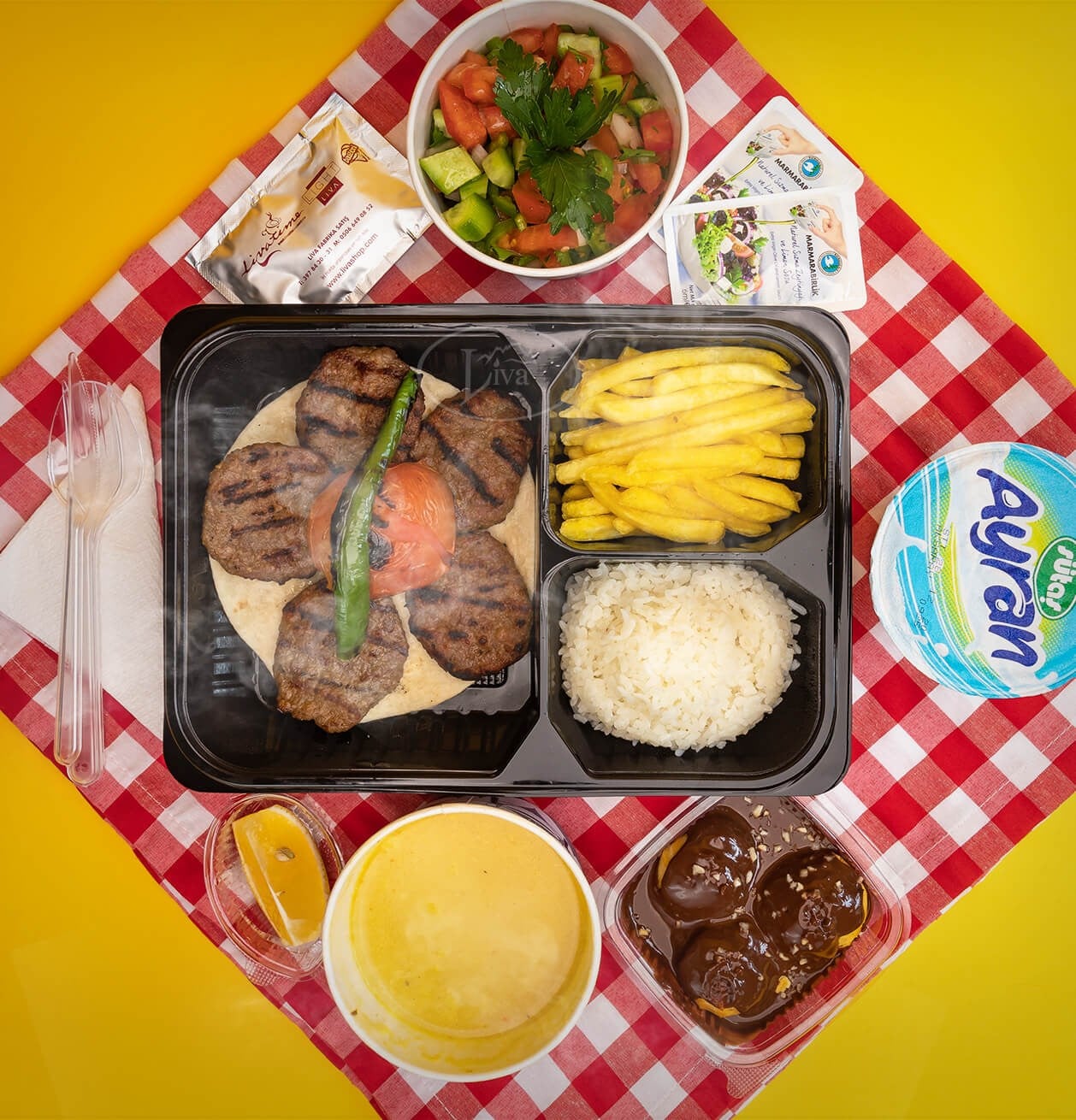 Izgara Köfte Set Menü