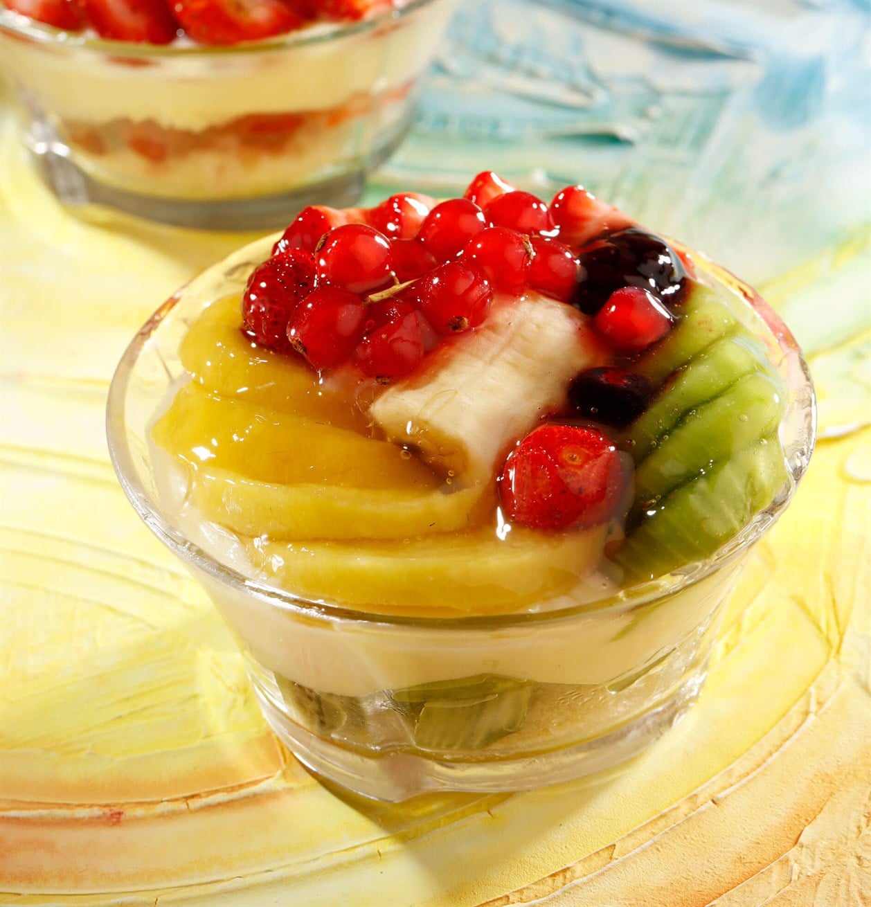 Karışık Meyveli Şarlot