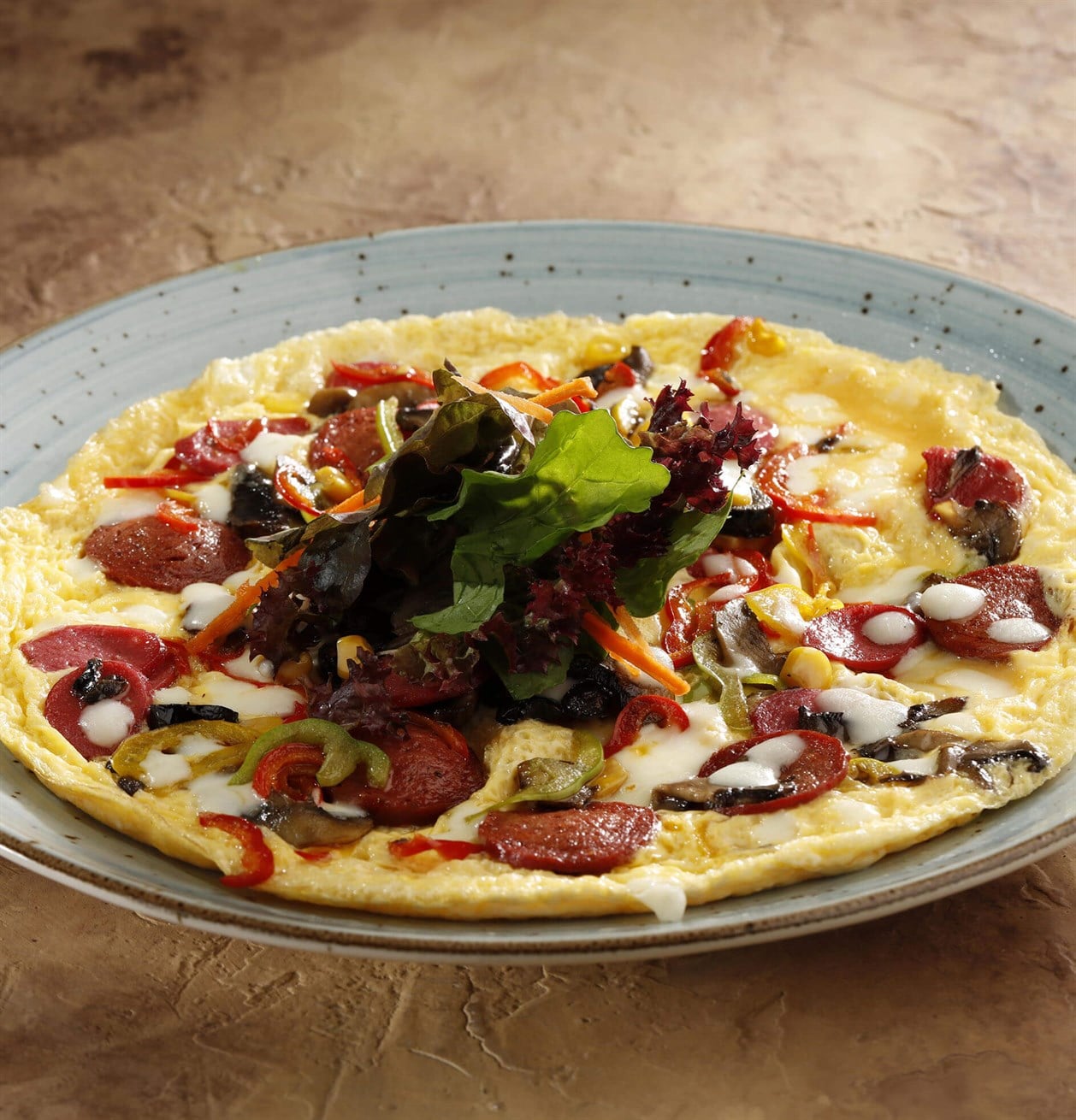 Karışık Omlet