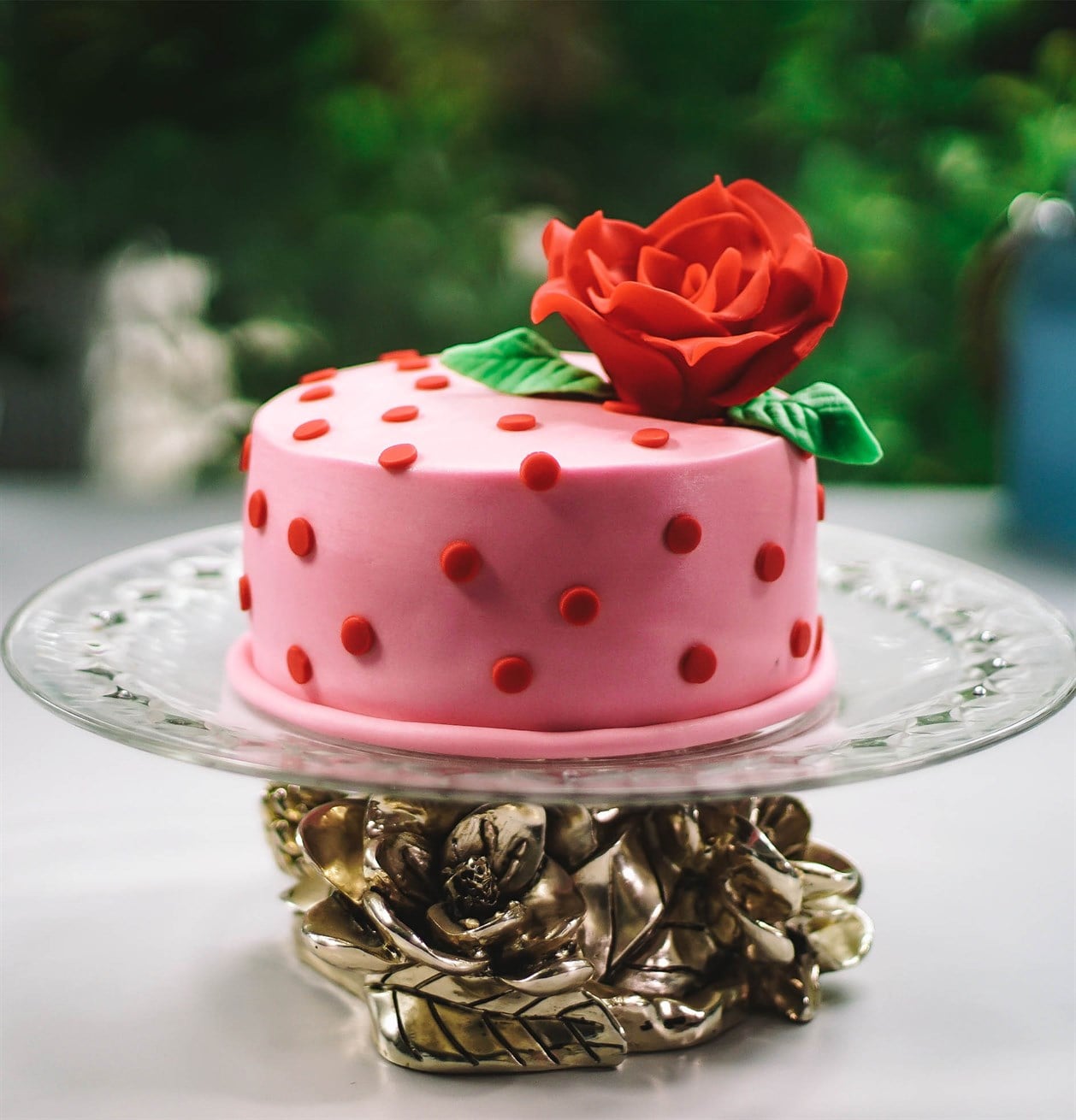 Liva Anneme Güllü Özel Pasta