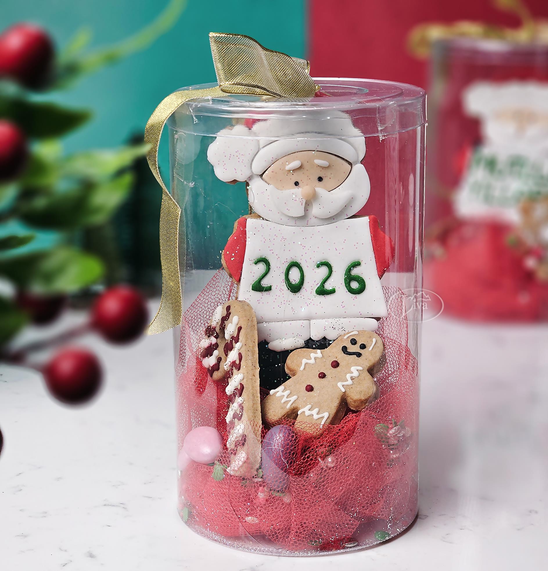 Liva Yılbaşı Noel Baba Kurabiye Paket