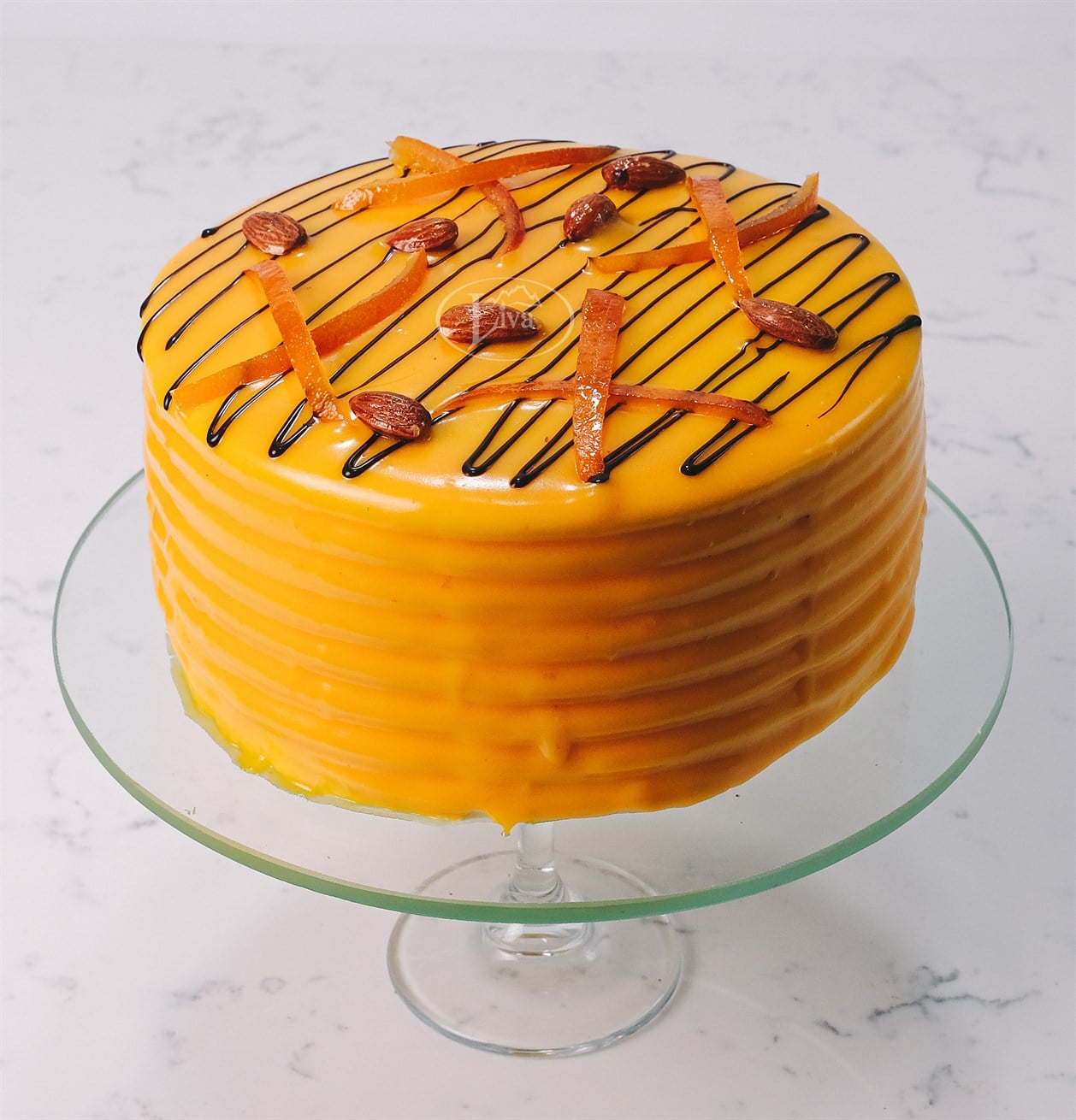 Portakallı Bademli Pasta