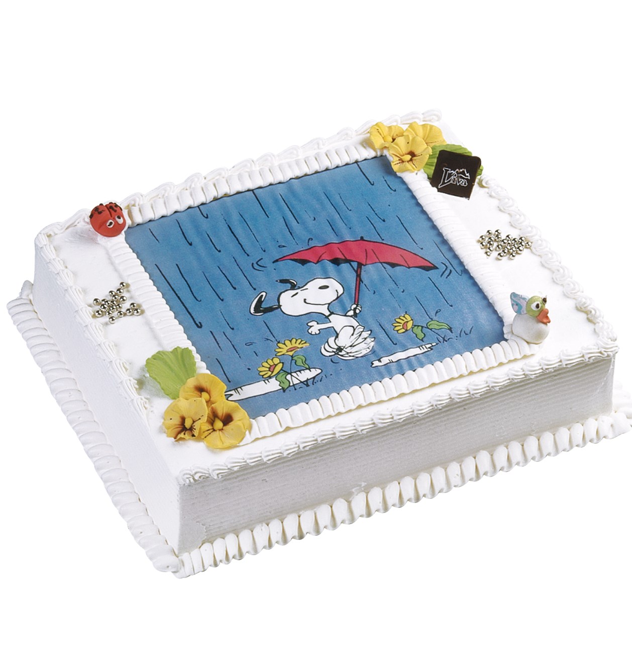 Tatlı Köpek Resimli Pasta