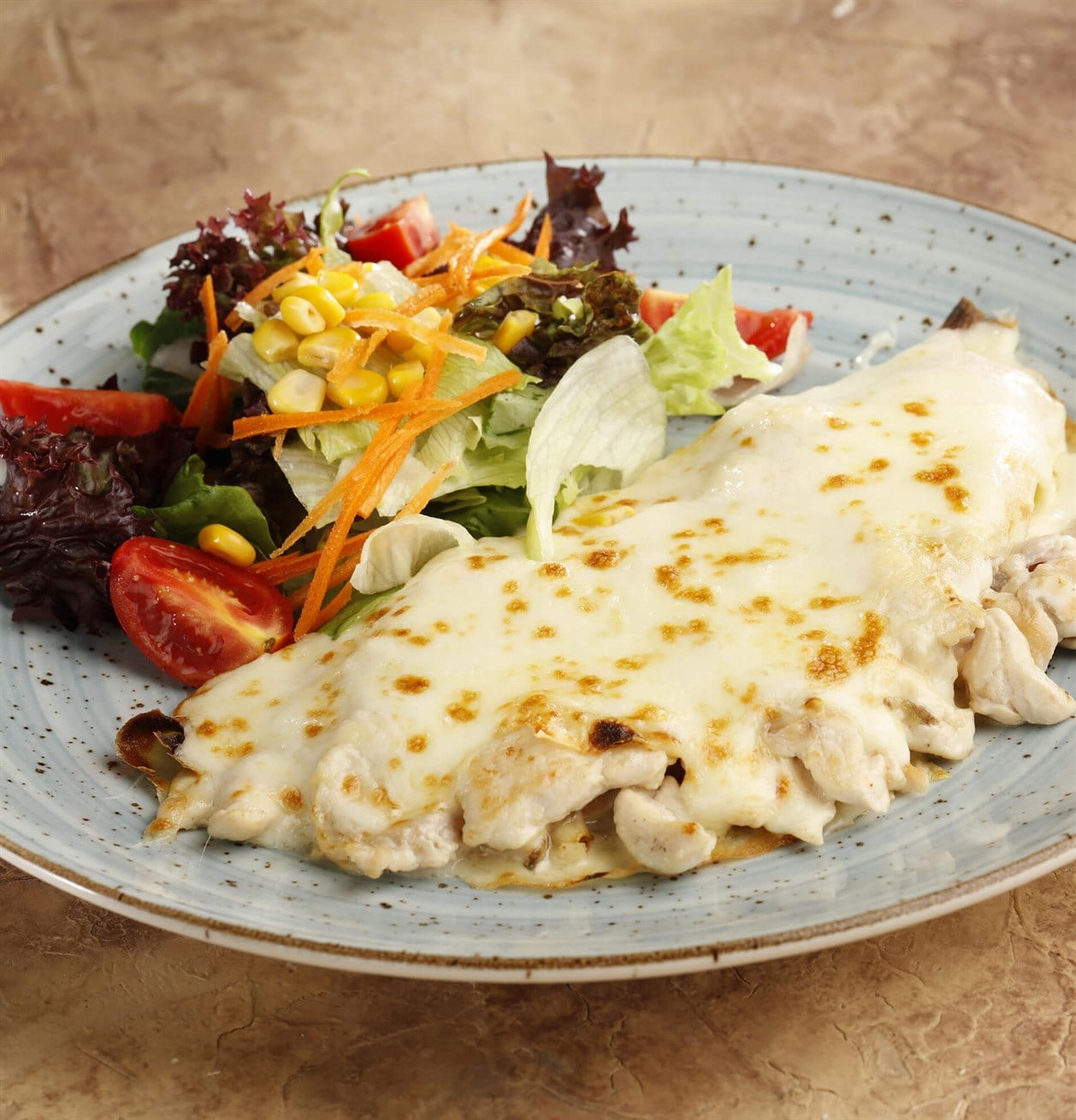 Tavuklu Mantarlı Krep