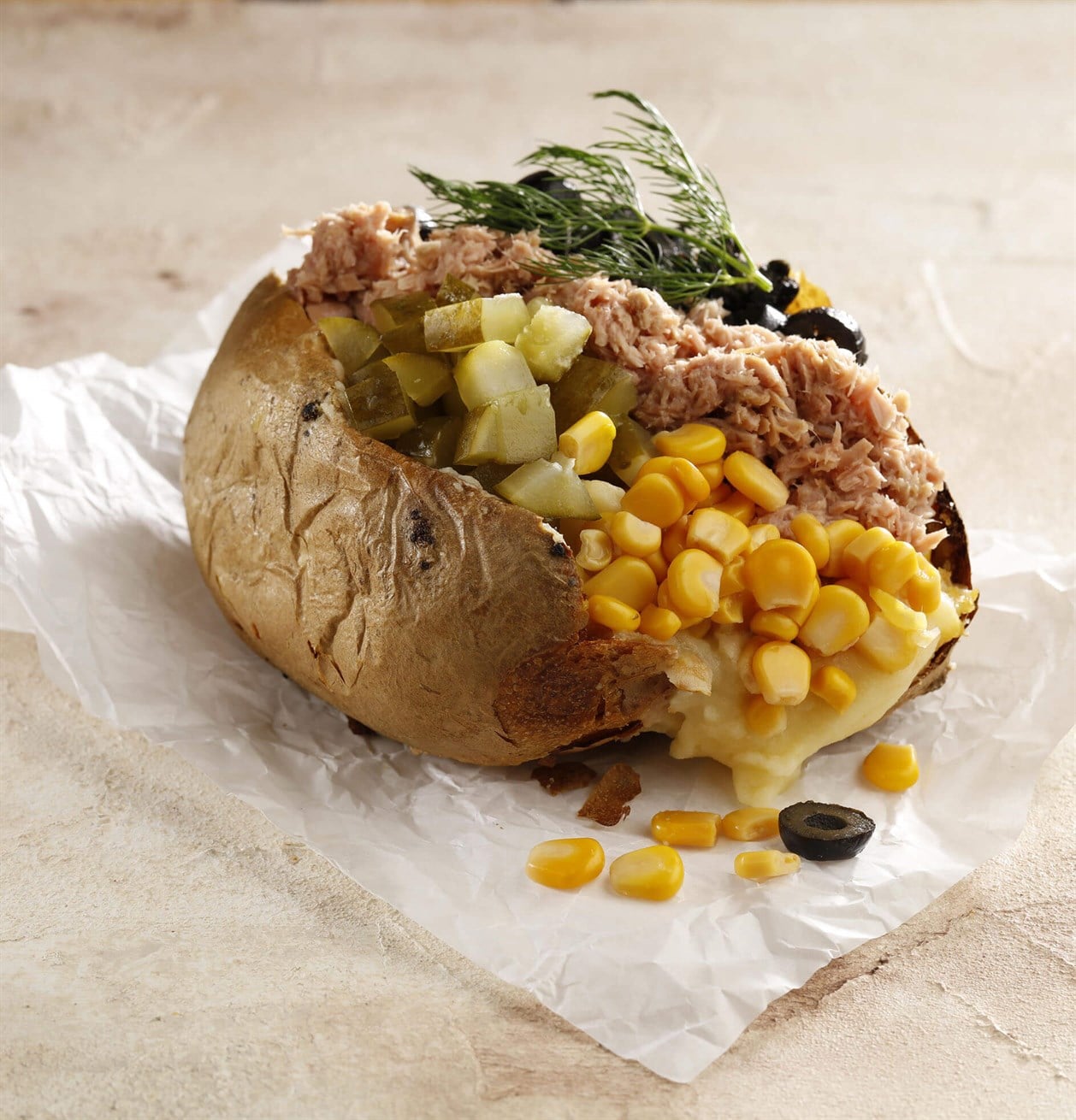 Ton Balıklı Kumpir