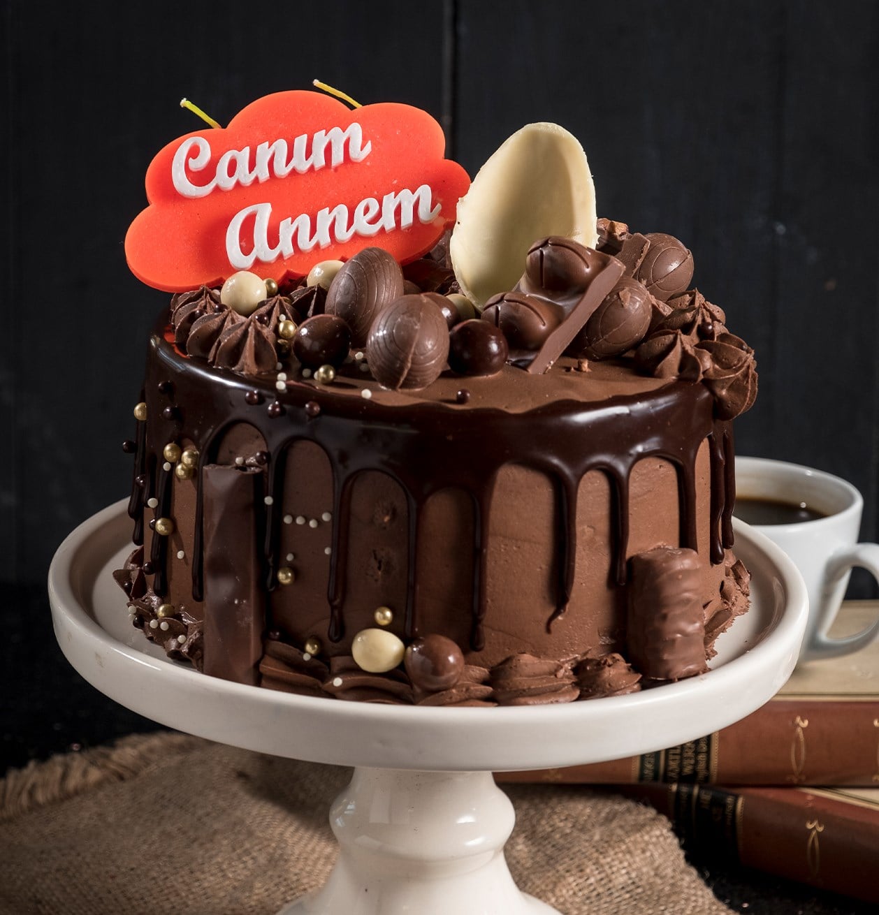 Yazılı Pasta Mumları