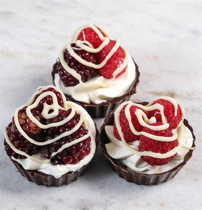 Frambuazlı ve Böğürtlenli Petifür