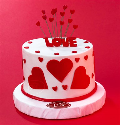 Sevgililer Günü Aşk Pasta
