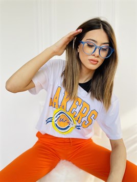 Saks Mavi Çerçeve Mavi Işık Korumalı Blue Block Gözlük Unisex