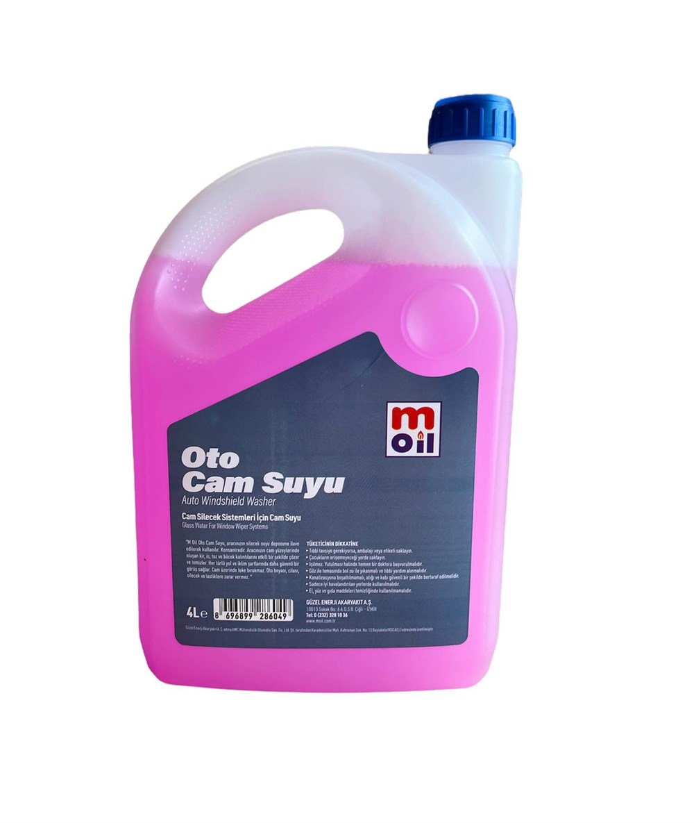 Moil Oto Cam Suyu Yazlık 4lt Çiçek Kokulu