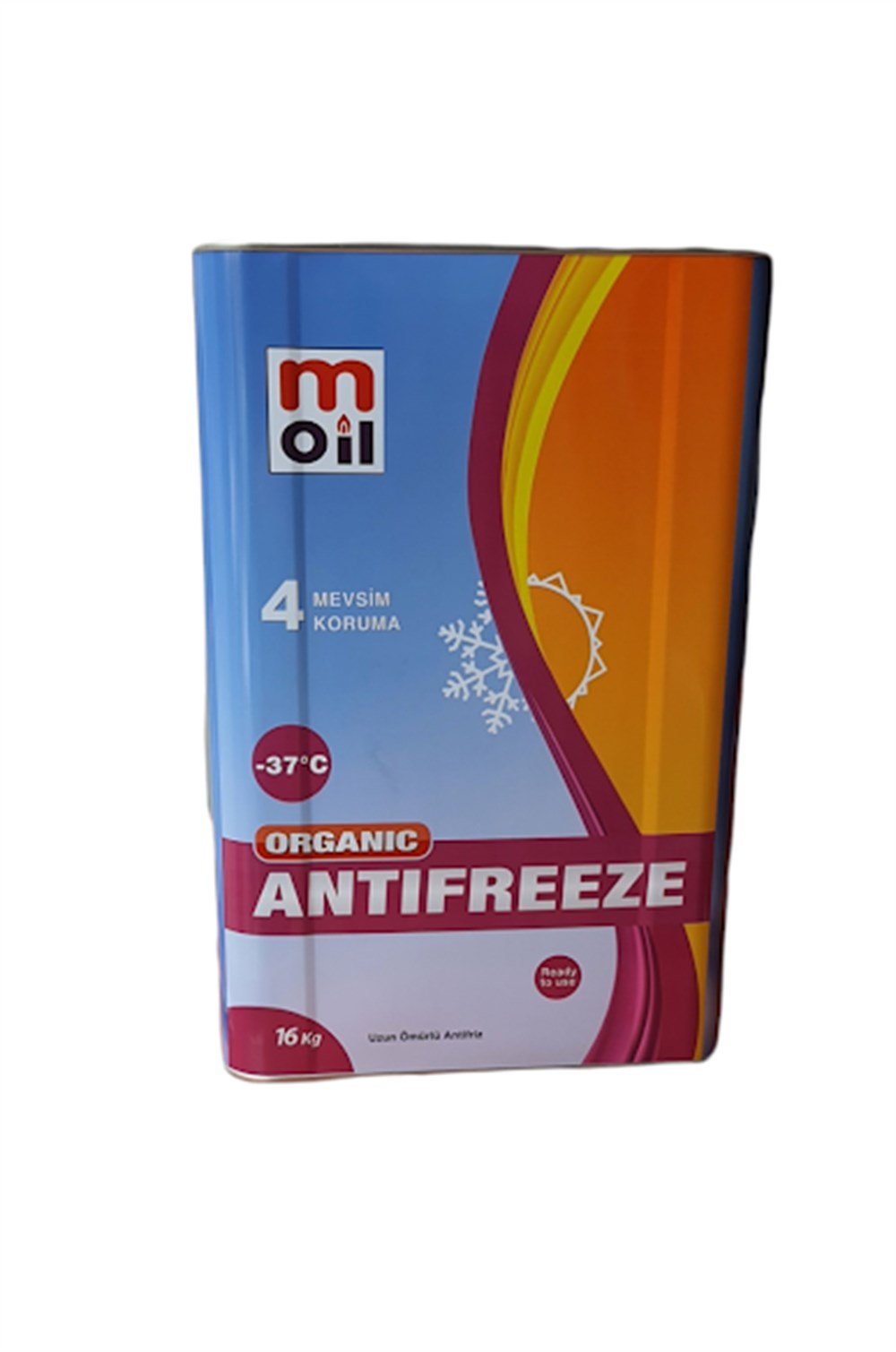 Moil Ready To Use Organic Antifriz 16 kg teneke ( Kullanıma Hazır / Kırmızı )
