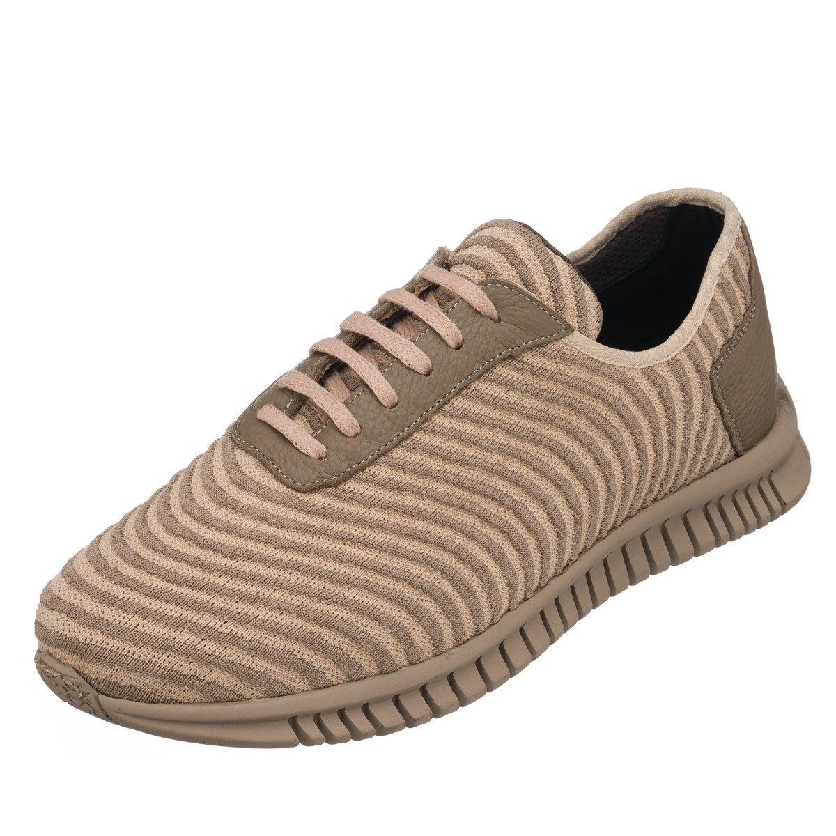 45 Numara 46 numara 47 Numara 48 numara 49 numara 50 numara Büyük Beden Spor Ayakkabı - ERAY-01 Krem