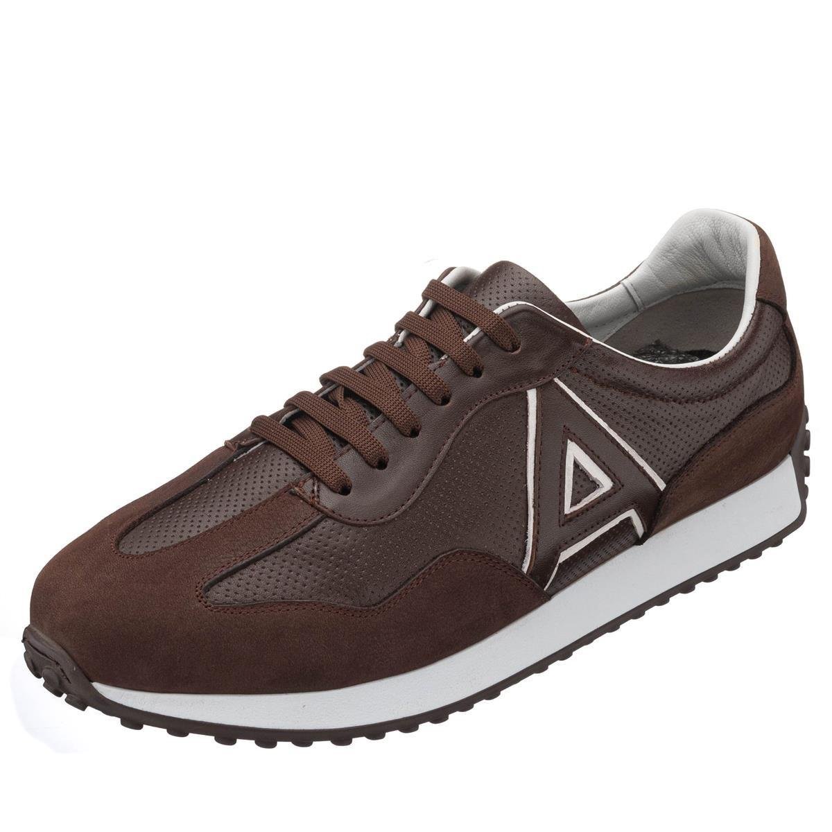 Kahverengi Nubuk56, iriadam, 45 46 47 48 49 50 numara erkek spor deri ayakkabı, spor ayakkabı, büyük numara erkek spor, büyük beden geniş kalıp kaliteli deri spor ayakkabı, uygun fiyat