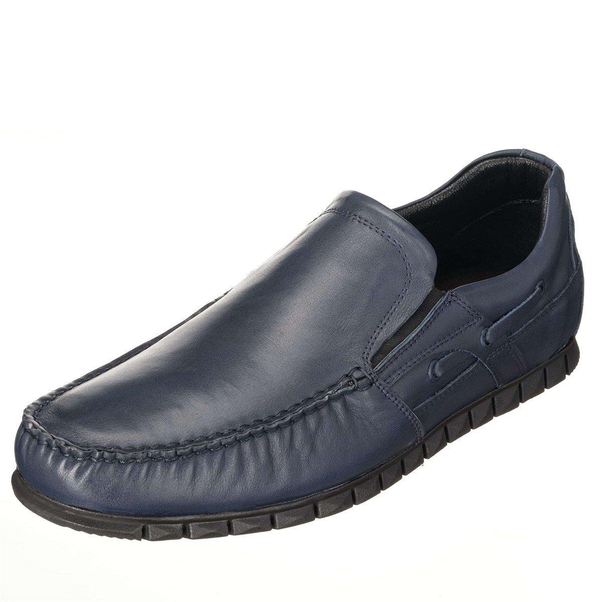 Lacivert Deri601, iriadam, 45 46 47 48 49 50 numara erkek günlük deri ayakkabı, büyük beden ayakkabı, büyük numara oxford casual günlük ayakkabı, büyük beden geniş kalıp kaliteli deri ayakkabı, uygun fiyat