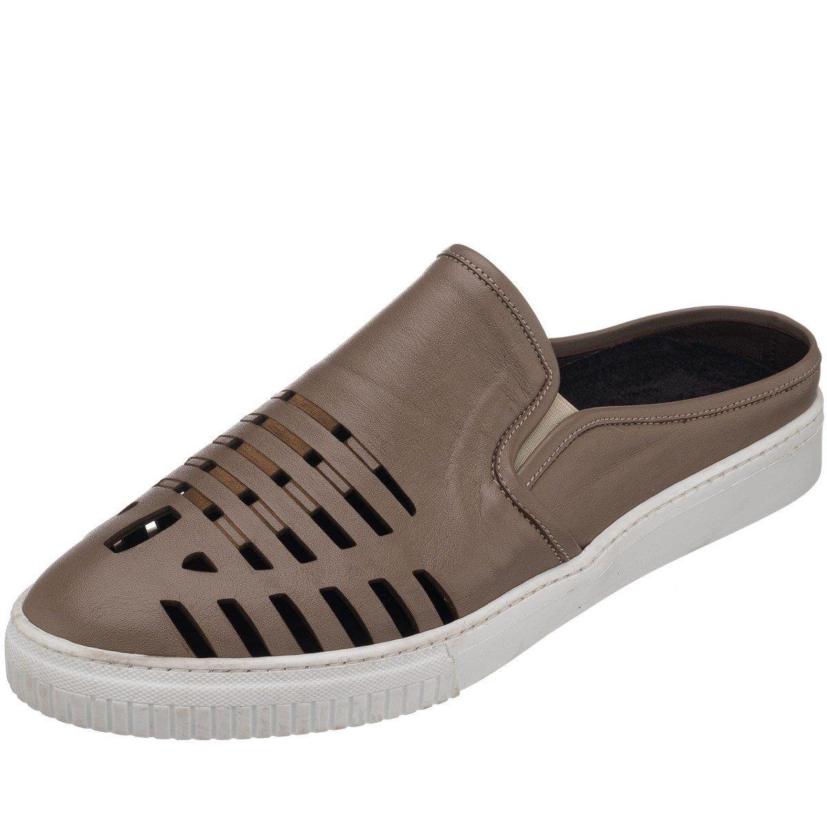 45 Numara 46 numara 47 Numara 48 numara 49 numara 50 numara Büyük Numara Erkek Terlik Ayakkabı - Kaan-07 Vizon