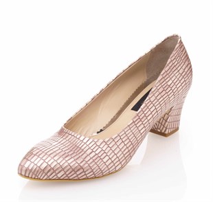 Costo shoesAbiye ve Topuklu Modellerimiz1023 Bej Lezar Büyük Numara Bayan Ayakkabısı