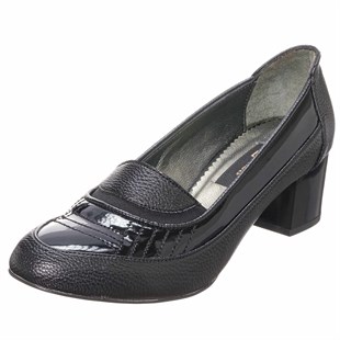 Costo shoesAbiye ve Topuklu ModellerimizKDR1876 SiyahBüyük numara Rahat Kalıplı Yeni Sezon Büyük Numara Kadın Ayakkabısı