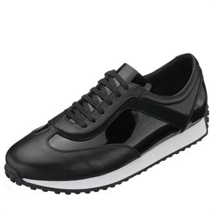 Costo ShoesANASAYFAMKB77 Siyah Deri Rahat Şık Preimium Serisi Erkek Spor ayakkabı Ganiş Rahat Kalıp