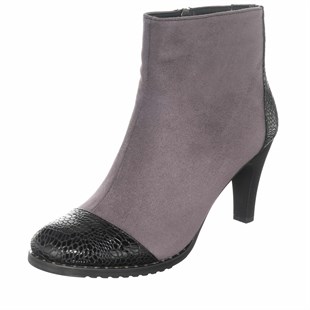 Costo shoesBot ve Çizme ModellerimizK716 Gri Büyük Numara 11 pont Büyük Numara Kadın Bot Rahat Geniş Kalıp Şık Tasarım Yeni Sezon