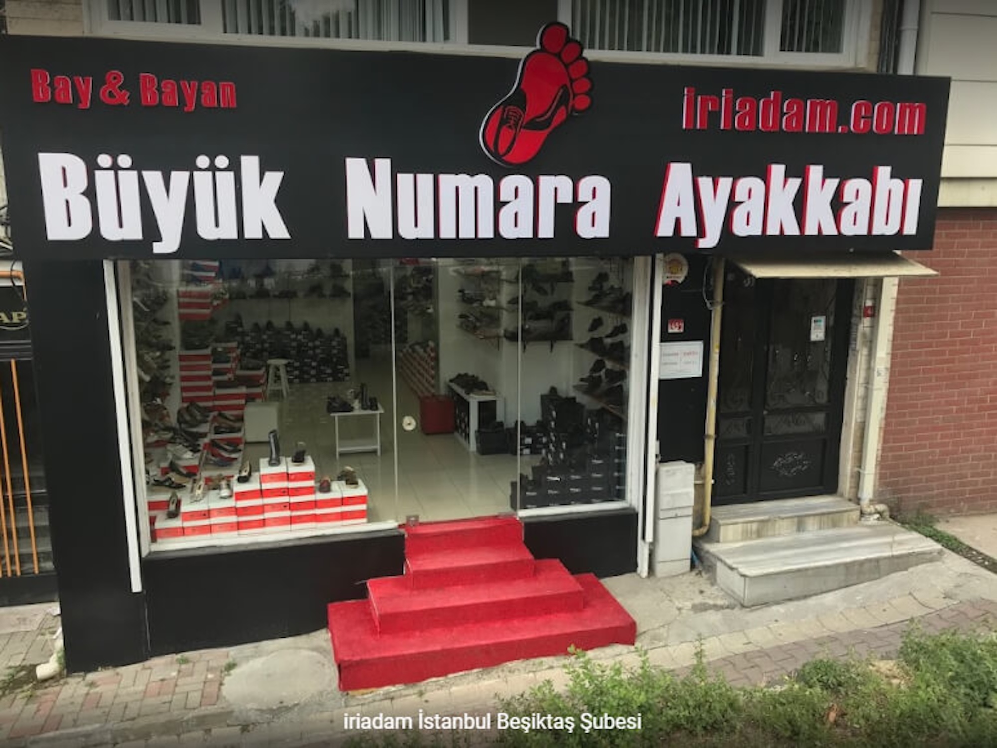 İri Adam İstanbul Beşiktaş Mağazası