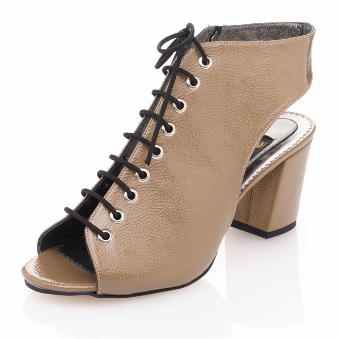 Costo shoesAbiye ve Topuklu Modellerimiz17428 Vizon Topuklu Büyük Numara Kadın Ayakkabıları