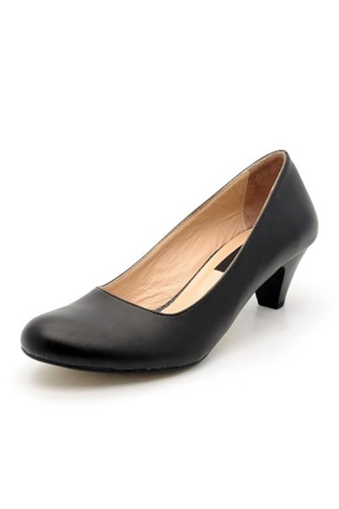 KT CollectionsAbiye ve Topuklu ModellerimizKT-2880 Siyah Büyük Numara Kadın Ayakkabıları
