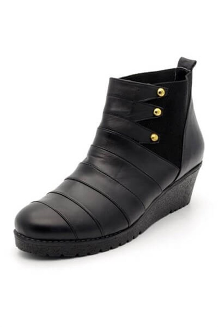 Bot ve Çizme ModellerimizR-1005 Siyah Büyük Numara Bayan Ayakkabı