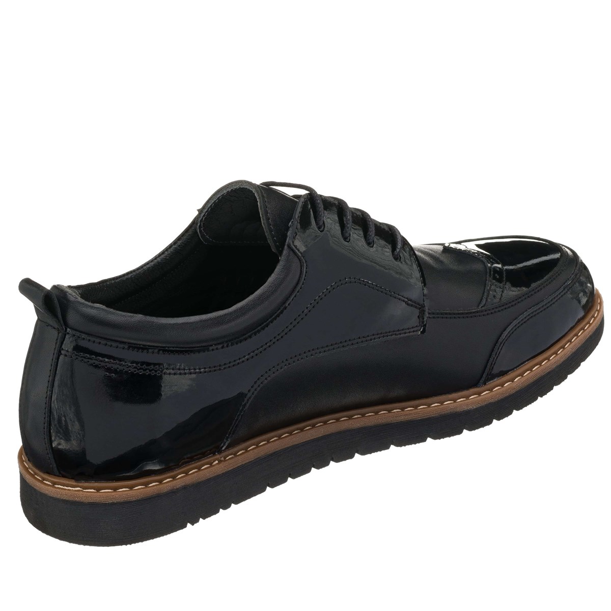 45 Numara 46 numara 47 Numara 48 numara 49 numara 50 numara Büyük Numara Erkek Ayakkabı AB1386 Siyah