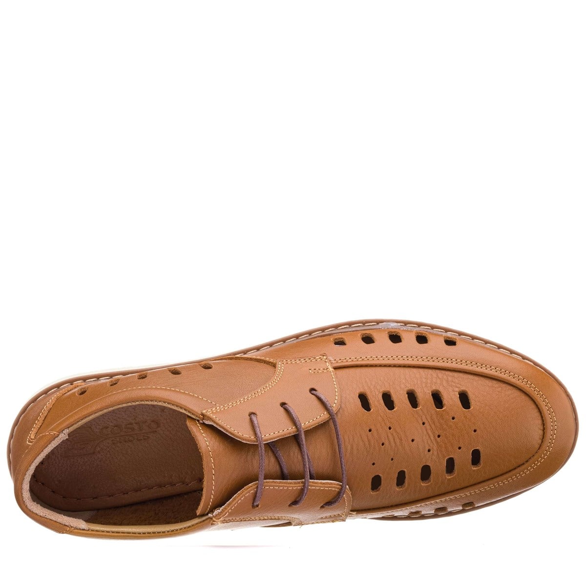 45 Numara 46 numara 47 Numara 48 numara 49 numara 50 numara Büyük Numara Yazlık Erkek Ayakkabı - AG1977 taba