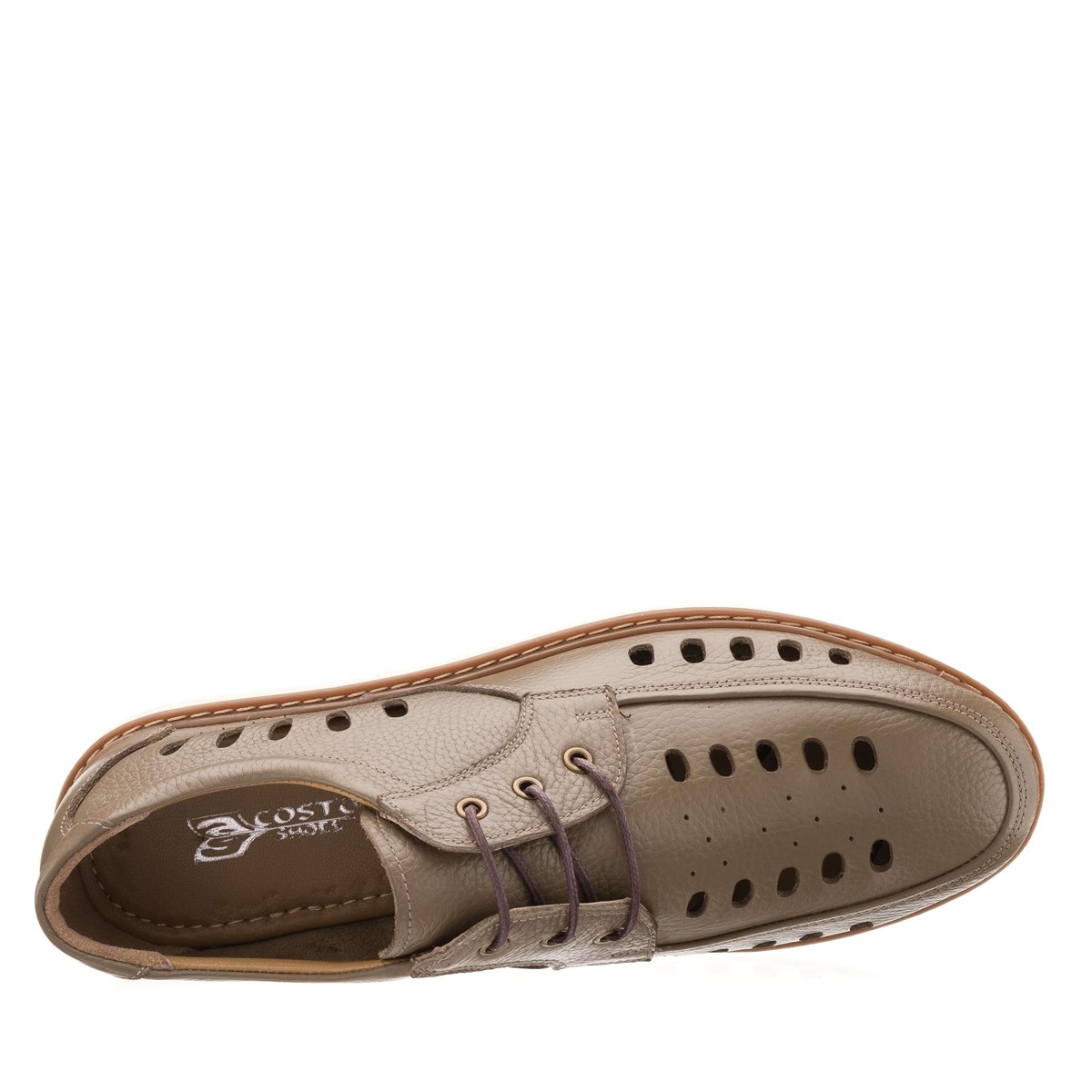 45 Numara 46 numara 47 Numara 48 numara 49 numara 50 numara Buyuk Beden Erkek Ayakkabı AG1977 Vizon