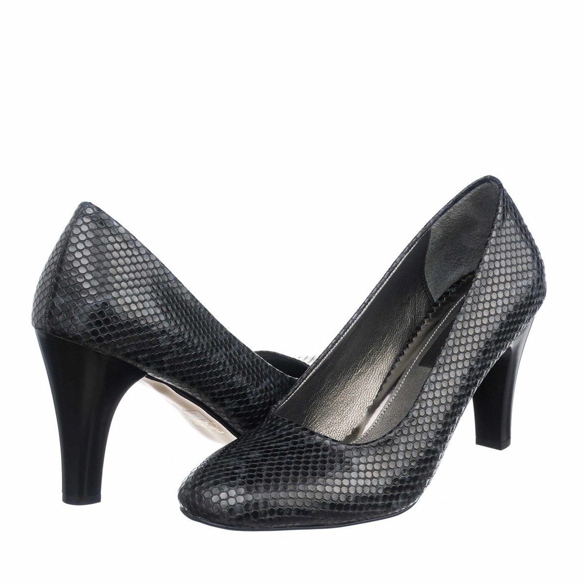 45 Numara 46 numara 47 Numara 48 numara 49 numara 50 numara Stiletto Büyük numara Topuklu Kadın Ayakkabısı 1923 siyah