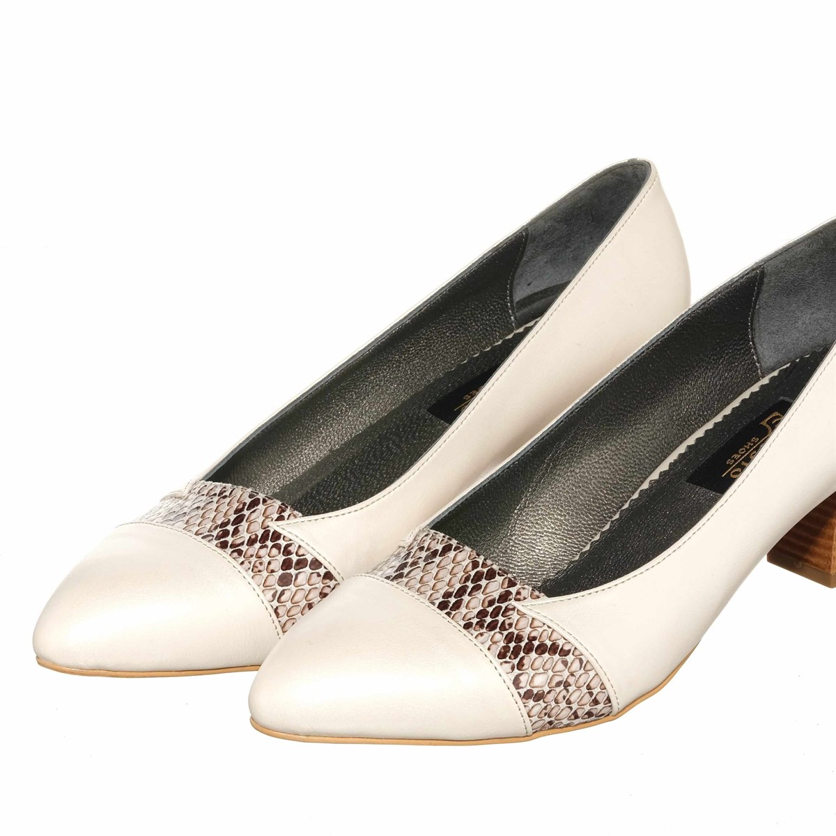 45 Numara 46 numara 47 Numara 48 numara 49 numara 50 numara Büyük Numara Topuklu Kadın Stiletto Ayakkabı KDR1813 Sedef