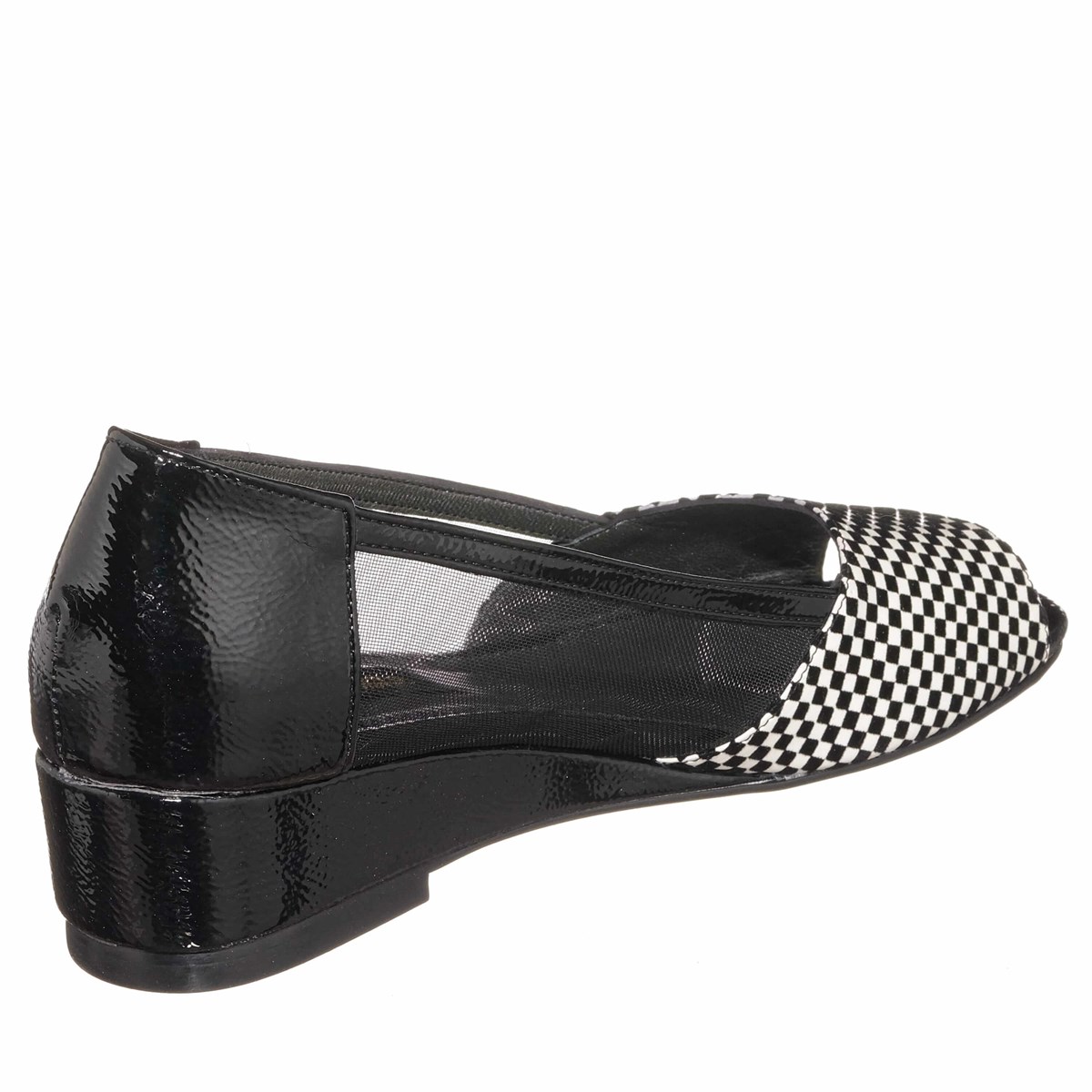 45 Numara 46 numara 47 Numara 48 numara 49 numara 50 numara Büyük Numara Kadın Açık Burun Rahat Ayakkabı KDR4012 Siyah