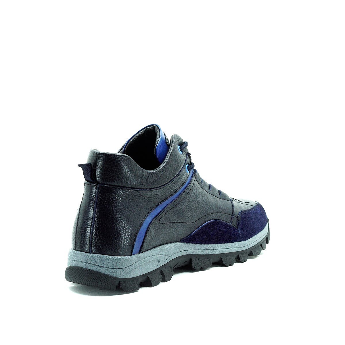 45 Numara 46 numara 47 Numara 48 numara 49 numara 50 numara Büyük Beden Erkek Deri Bot - GG1406 Lacivert