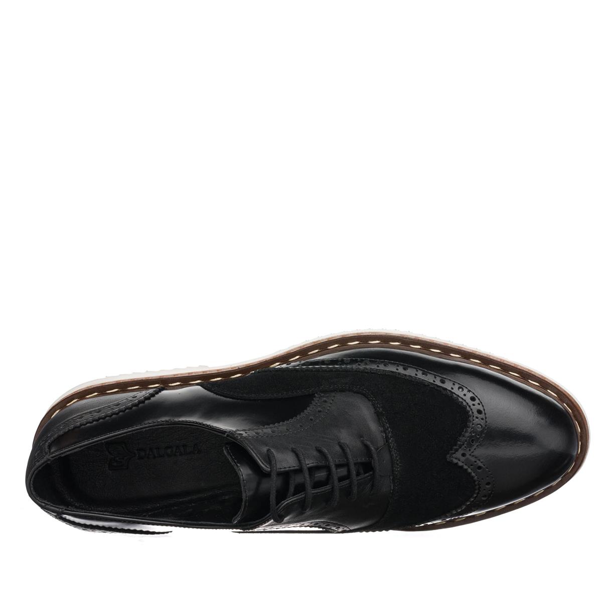 45 Numara 46 numara 47 Numara 48 numara 49 numara 50 numara Büyük Numara Erkek Deri Casual Ayakkabı - ALP23 siyah