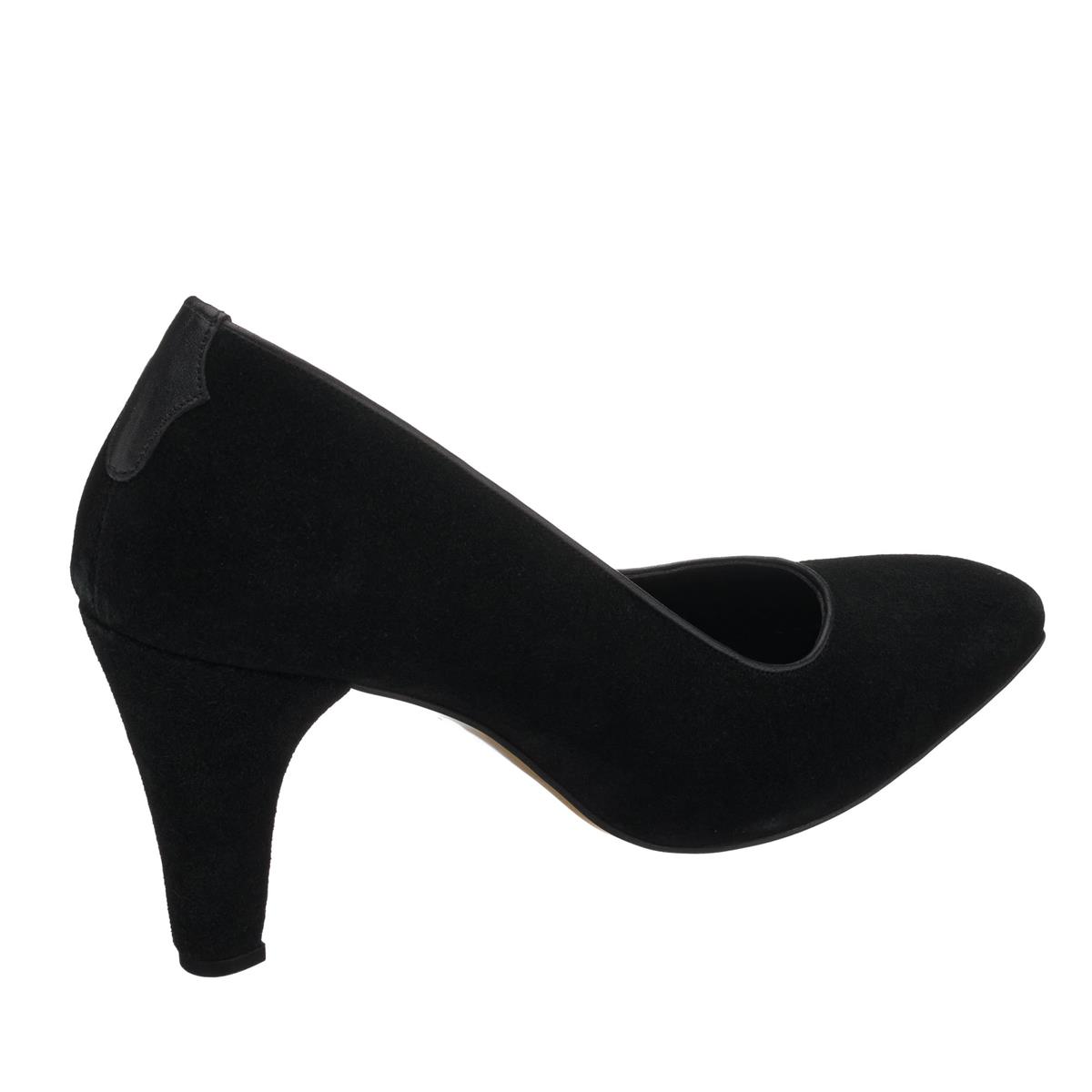 45 Numara 46 numara 47 Numara 48 numara 49 numara 50 numara Büyük Numara Kadın Topuklu Ayakkabı AYS7986 siyah