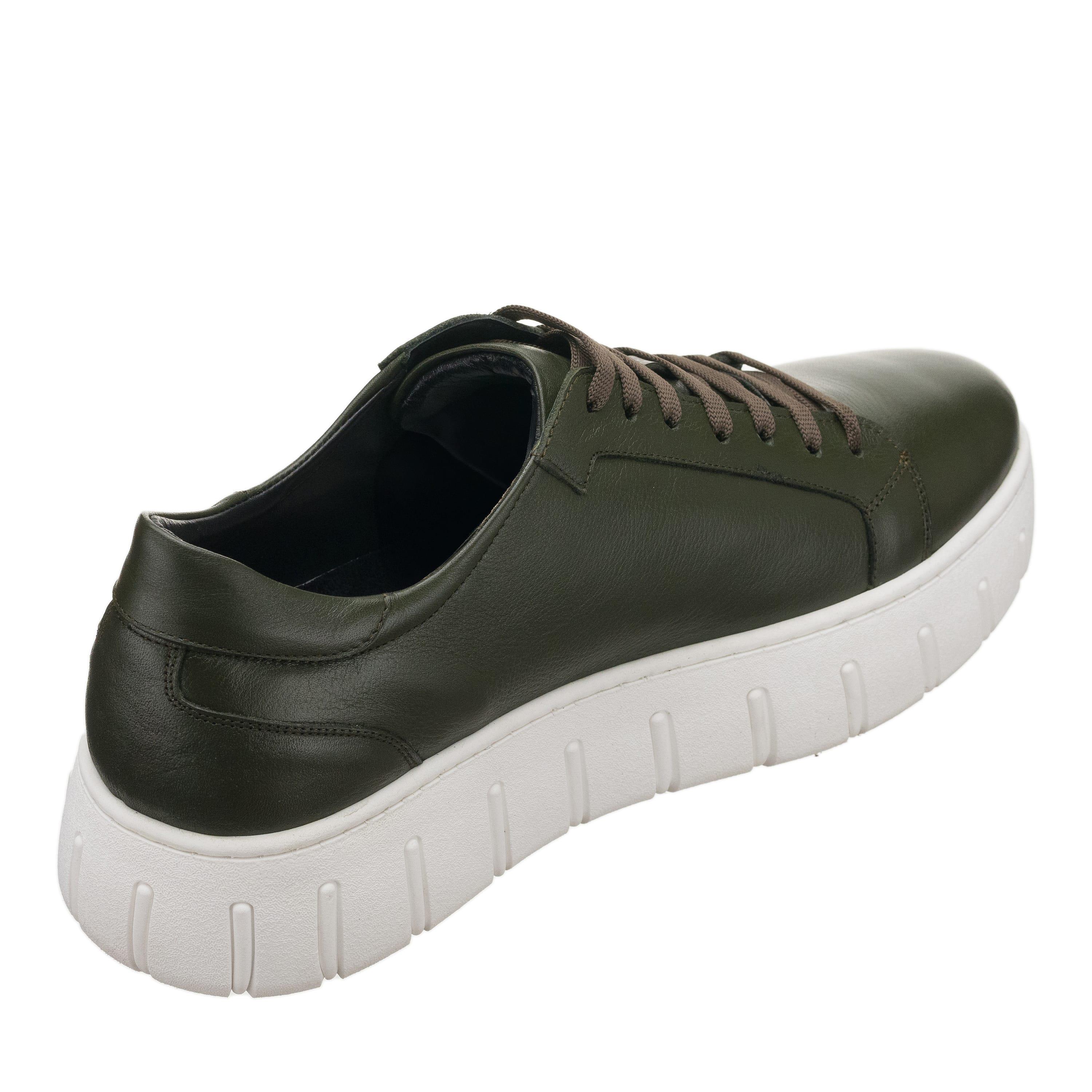 Haki304, iriadam, 45 46 47 48 49 50 numara erkek spor deri ayakkabı, spor ayakkabı, büyük numara erkek spor, büyük beden geniş kalıp kaliteli deri spor ayakkabı, uygun fiyat