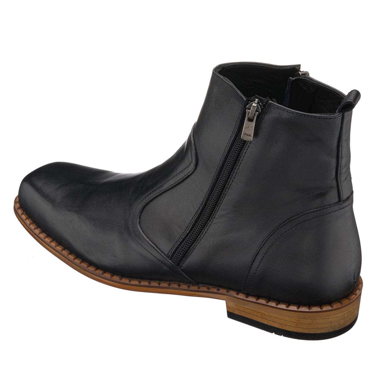 Siyah Western3, 45 46 47 48 49 50 numara erkek bot, deri kışlık ve su geçirmez büyük numara erkek bot, İriadam geniş kalıp kaliteli bot modelleri, uygun fiyat