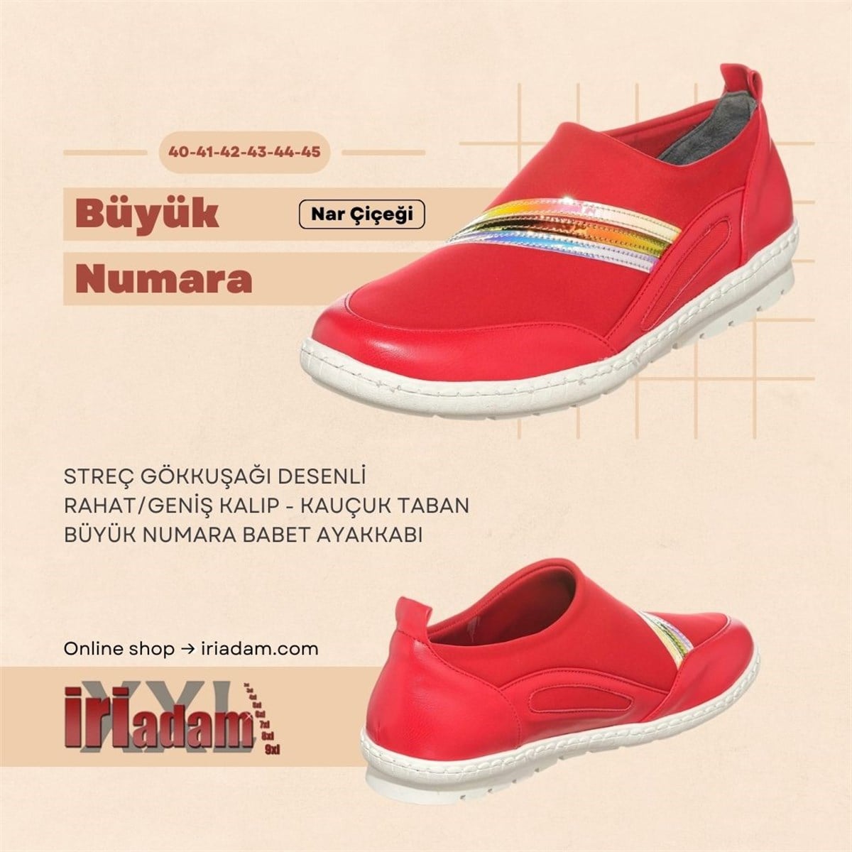 Kırmızı23, iriadam 40 41 42 43 44 numara kadın günlük rahat deri ayakkabı, büyük numara gündelik ayakkabı uygun fiyat, büyük numara kadın günlük ayakkabı, büyük beden geniş kalıp kaliteli kadın bayan ayakkabı,