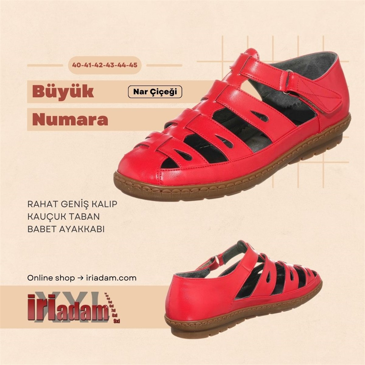 Kırmızı1415, iriadam, 40 41 42 43 44 numara kadın sandalet terlik babet ayakkabı, büyük numara kadın sandalet babet terlik ayakkabı uygun fiyat kadın terlik sandalet babet, büyük numara kadın günlük sandalet terlik babet ayakkabı, büyük beden geniş kalıp kaliteli kadın bayan terlik sandalet babet ayakkabı,