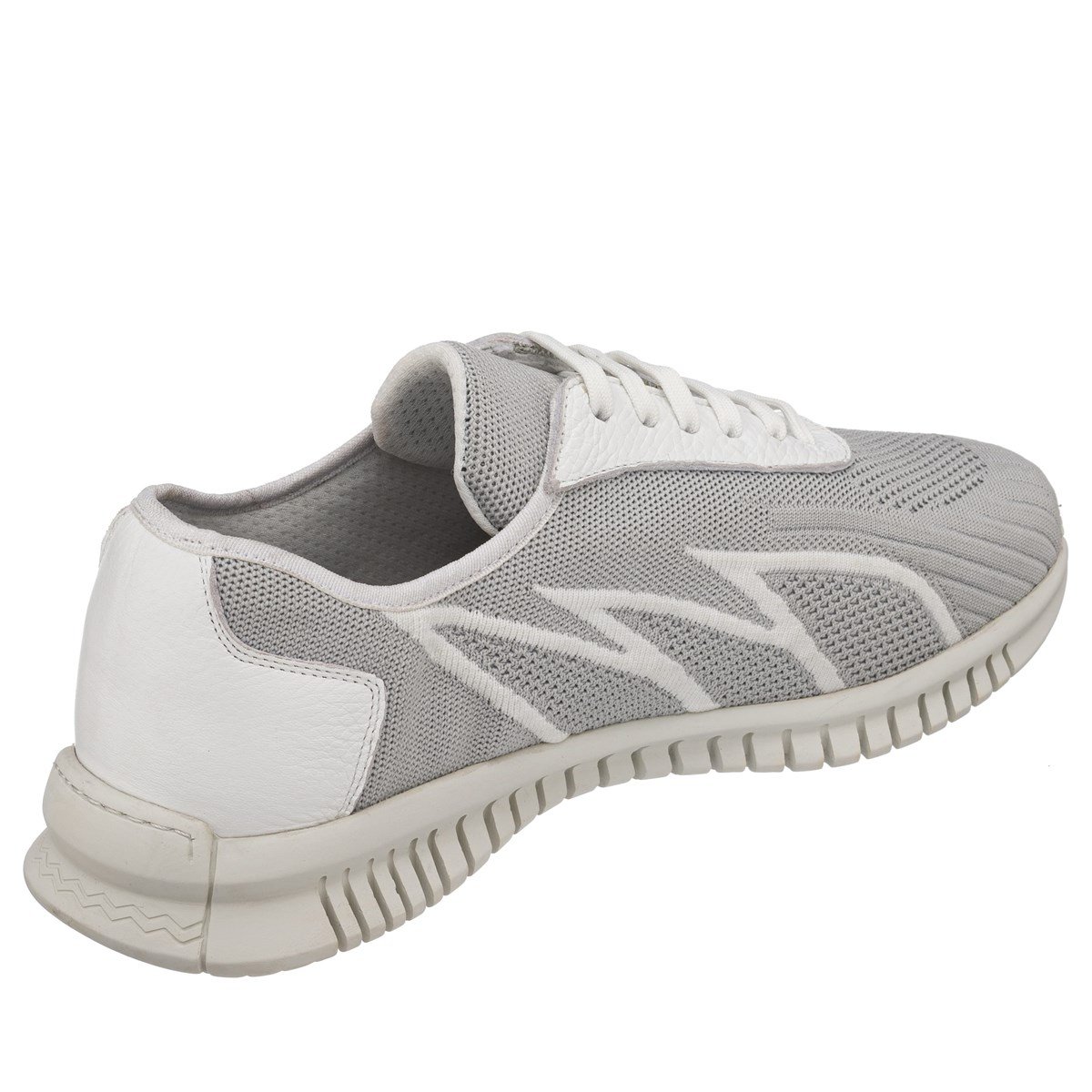 45 Numara 46 numara 47 Numara 48 numara 49 numara 50 numara Büyük Numara Erkek yürüyüş Ayakkabı - ERAY02 Gri Beyaz